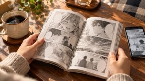 ヒロアカ431話の正規電子版を複数の端末で読むイメージ